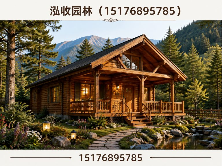 伊春防腐木凉亭展示图